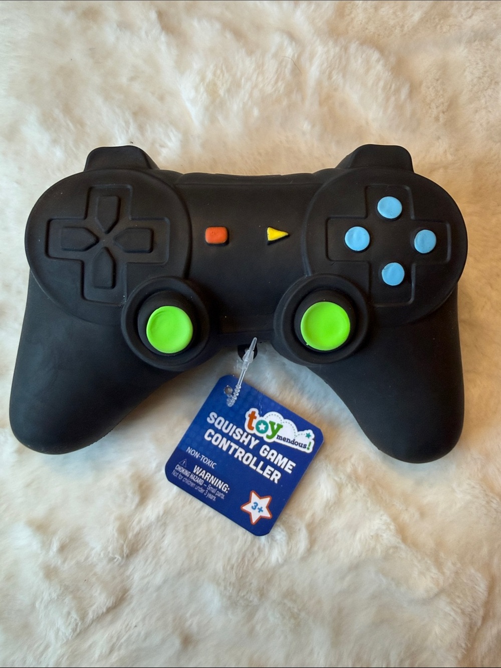 Toymendous Black Squishy Game Controller